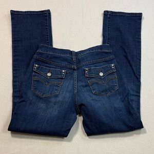 Levi's Women's Indigo Straight Leg Jeans